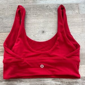 Lululemon Align Bra, Red, Size 4